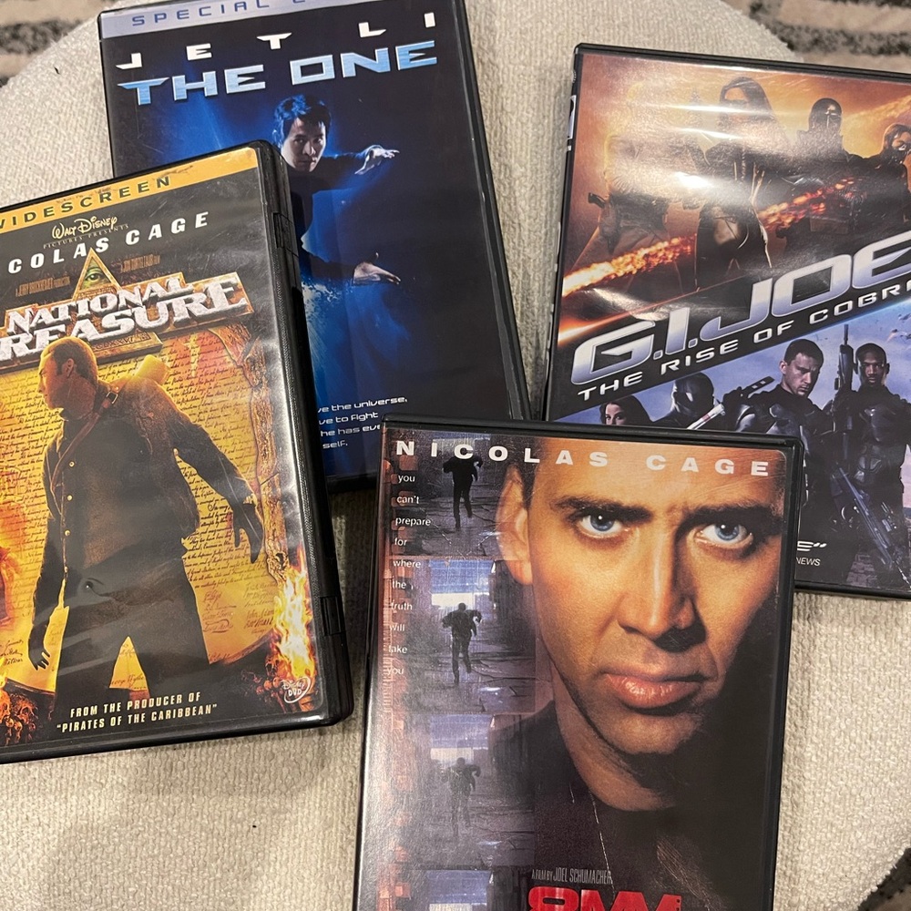 Action Movie DVD Collection